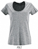 Camiseta Mujer Metropolitan Sols - Color Gris Mezcla